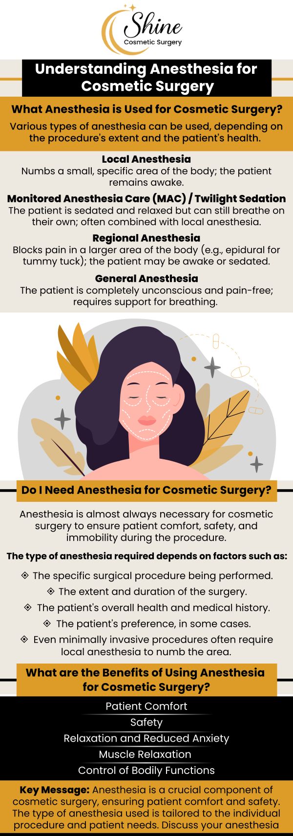 At Shine Cosmetic Surgery, Dr. Daniel Lin, D.O., ensures that anesthesia for cosmetic surgery is administered with the highest standards of safety and comfort. Whether you’re undergoing a minor procedure or a more complex transformation, Dr. Lin and his experienced team tailor anesthesia plans to your individual needs, helping you feel relaxed and pain-free throughout the process. For more information, contact us or request an appointment online. We are conveniently located at 2707 E Valley Blvd Suite 115, West Covina, CA 91792. At Shine Cosmetic Surgery, Dr. Daniel Lin, D.O., ensures that anesthesia for cosmetic surgery is administered with the highest standards of safety and comfort. Whether you’re undergoing a minor procedure or a more complex transformation, Dr. Lin and his experienced team tailor anesthesia plans to your individual needs, helping you feel relaxed and pain-free throughout the process. For more information, contact us or request an appointment online. We are conveniently located at 2707 E Valley Blvd Suite 115, West Covina, CA 91792.